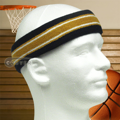 Basketball Headband MultiStriped