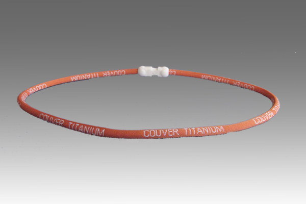 Light Orange Titanium Germanium Farinfrared Power Necklace