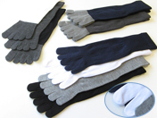 5 Finger & Split Toe Socks