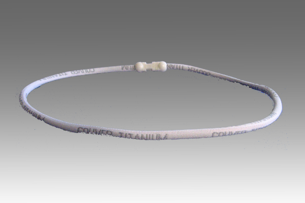 WhiteTitanium Germanium Far-infrared Couver Power Necklace WhiteTitanium Germanium Far-infrared Couver Power Necklace