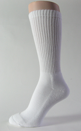 White mid calf athletic running socks crew 3PAIRS White mid calf athletic running socks crew 3PAIRS